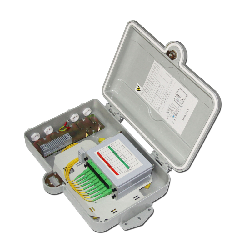 Smc Material 16 Core Fiber Optic Termination Box Odf Smc Waterproof Ce Compliant