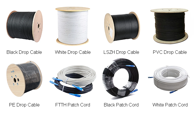 What are FTTH Drop Cable And Drop Patch Cord