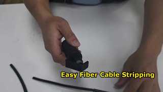 How to use our stripper cutting the cables