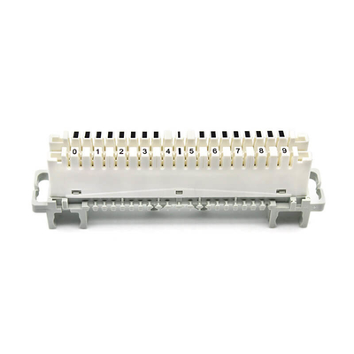 ABS 10 Pair Terminal Block Distribution Module Phosphor Bronze