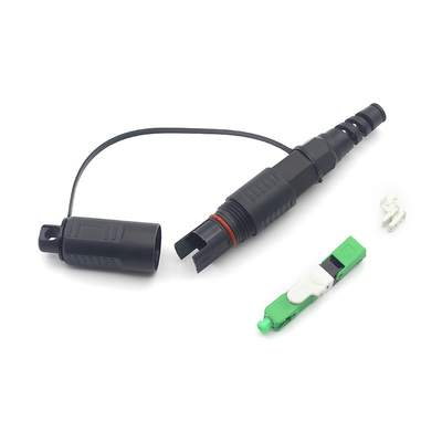Field Assembly Reinforced H Type Optical Fast Connectors For FTTH/FTTP Networks