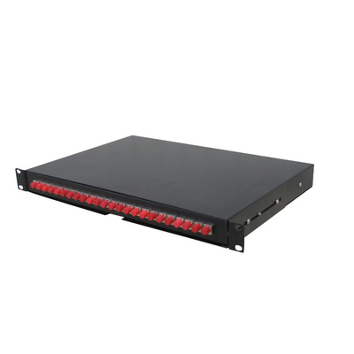 Indoor FC Connectors Rack-Mounted Fiber Optic Panch Panel ODF