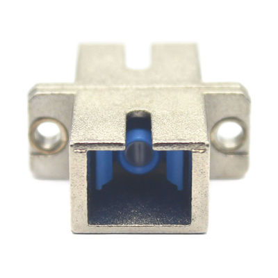GSM Network SC UPC Simplex Metal Case Fiber Adapter with Flange Storage Temp. 40°C to 85°C