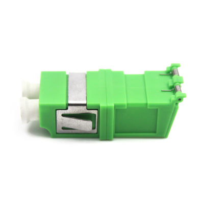 FTTH LC Duplex Fiber Optic Adapter with Flip Auto Shutter