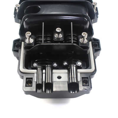 PC ABS Fiber Optic Splice Closure Wall Mounting With 6 Ports