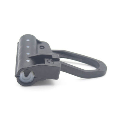 UV Resistant Nylon Fiber Drop Wire Clamp For Dead Ending Round Cable 2-7mm