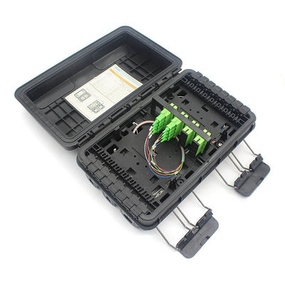 16 Cores Polypropylene Fiber Optical Terminal Box With Black Grey White UV Resistance