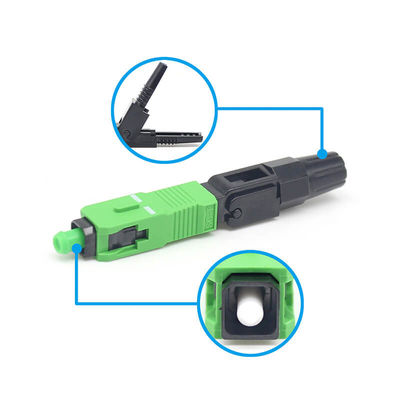 55/60cm SC UPC APC Optical Fiber Field-assembled Connector