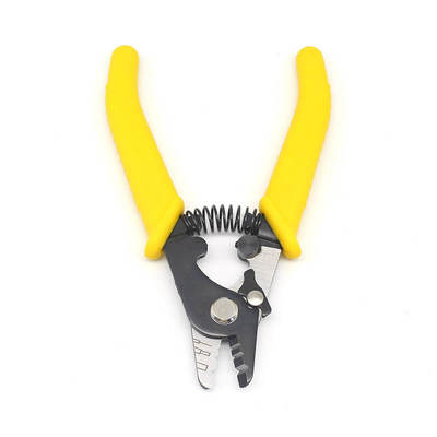 20-30 AWG Electric Wire Stripper with Yellow Handle