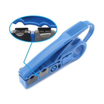 Industrial Coaxial Cable Stripper for RG59/62/6/11/7/213/8 UTP