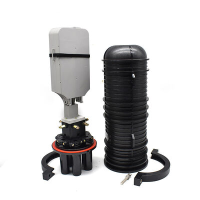 1 In 4 Out Ports Vertical Type Fiber Optic Splice Closure IP67/IP68 Rated for 24/48/72/96 Cores