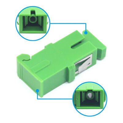 LC PC Fiber Optic Adapter Multimode Fiber Connector For Wireless Lan