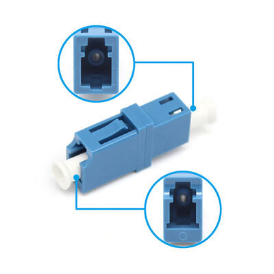 LC UPC Simplex Fiber Optic Adapter