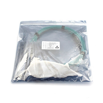 1~70m OM3 100G QSFP28 To 4×25G SFP28 AOC Active Optical Breakout Cable