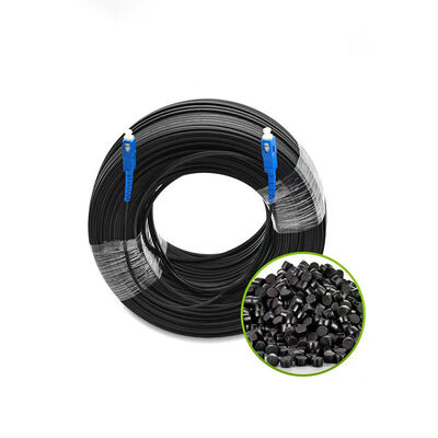 LSZH Low Loss G657A1/A2 SC APC To SC APC FTTH Flat Drop Patch Cord