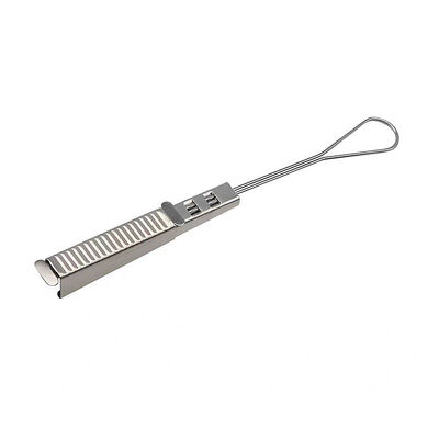 201 Stainless Steel 1 - 2 Pair FTTH Hardware Drop Wire Tension Clamp