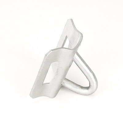 Galvanized Steel ADSS Anchor Clamp for FTTx Pole Mounted with 65*65*54mm Size