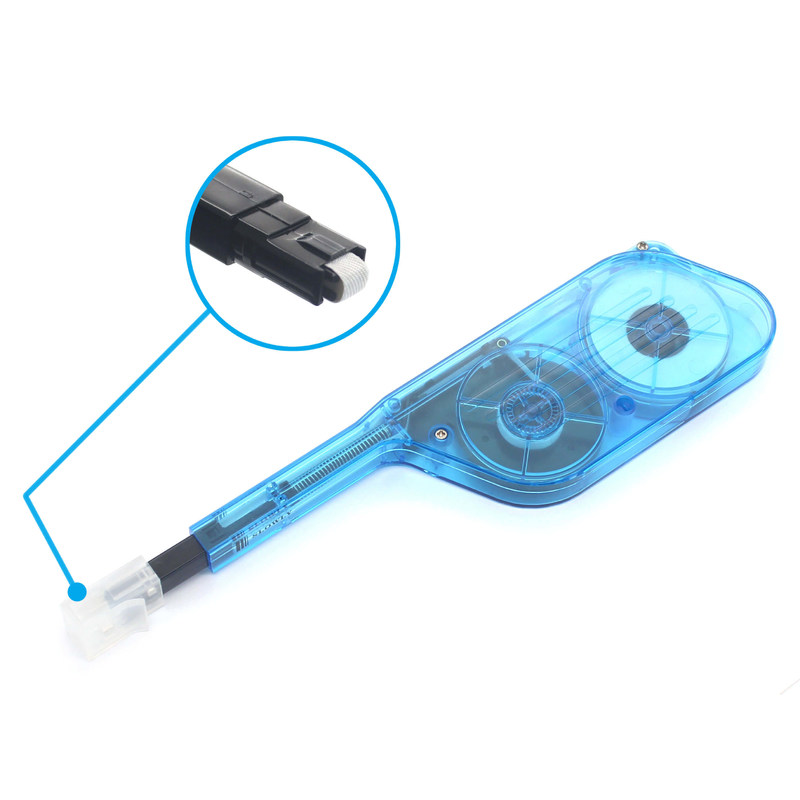 One Push Fiber Optic Connector Cleaner Sc Fiber Cleaner For MPO MTP Connectors