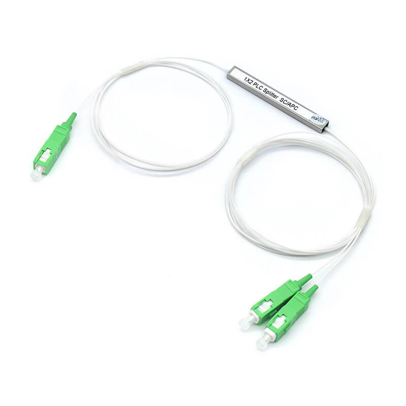 1X2 1X4 1X8 1X16 1X32 Mini Type PLC Splitter with SC UPC SC APC Connector for Fiber Optic Sensors