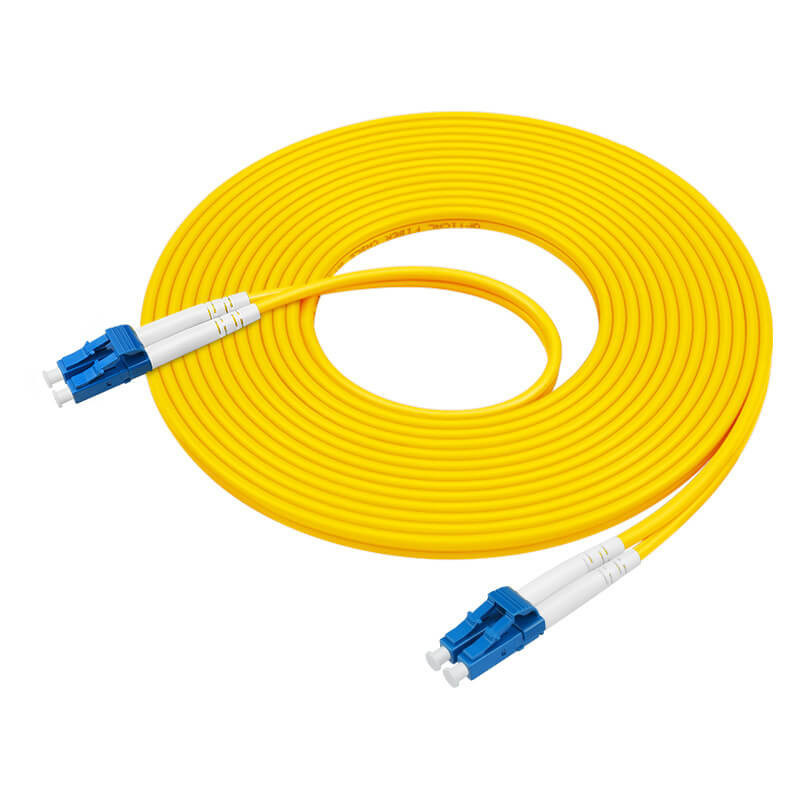 Duplex LC UPC- LC UPC Fiber Optic Jumper Cord Siglemode 3.0mm