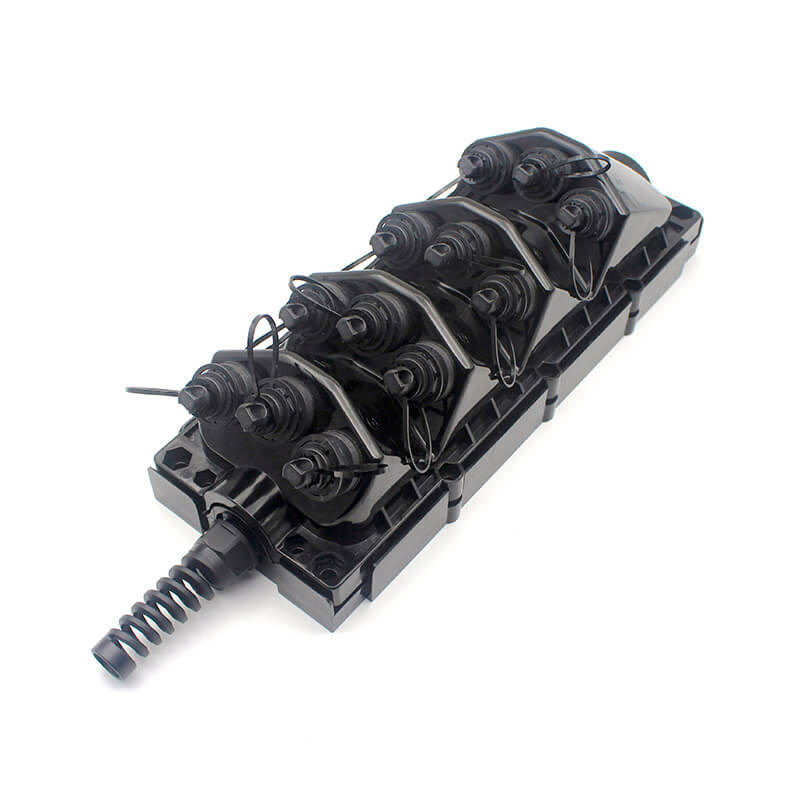 IP68 Waterproof 12 Ports MST Multiport Service Terminal Enclosure With Drop Cable