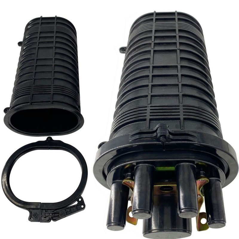 1 In-6 Out Ports Dome Fiber Optic Joint Closure for 144 Cores with IP68 Waterproof Rating