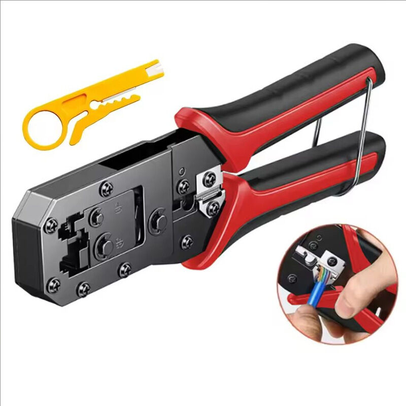 Network Cable Multi-function RJ45/RJ11 Crimping Tool (8P/6P/4P)