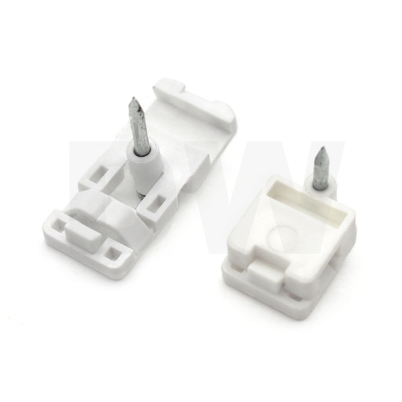 Fiber Optic Cable Clip With Concrete Nail Drop Wire Clamp Flat Fiber Optic Cable Clip With Concrete