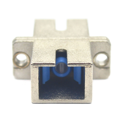 GSM Network SC UPC Simplex Metal Case Fiber Adapter with Flange Storage Temp. 40°C to 85°C