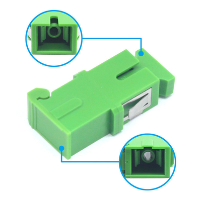 Simplex SC PC UPC Fiber Optic Adapter with Side Auto Shutter 4g Network Compatibility