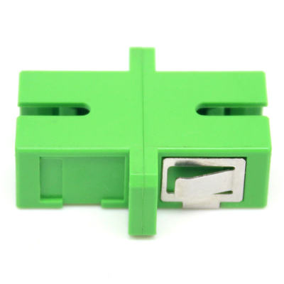 Single Mode Simplex Fiber Optic Adapter with Flange and Low Insertion Loss 0.2dB