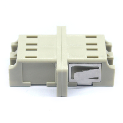 Zirconia Sleeve Fiber Optic LC PC Multimode Duplex Adapter with 0.2dB Insertion Loss