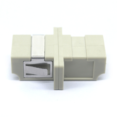 Zirconia Sleeve Fiber Optic LC PC Multimode Duplex Adapter with 0.2dB Insertion Loss