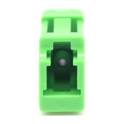 FTTH Singlemode Simplex Green LC APC Fiber Optic Adapter with and Loading Test ≥ 70 N