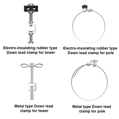 Stainless Steel Heat Treatment Normalizing Fastening Clamp for Pole/Tower Smooth Surface