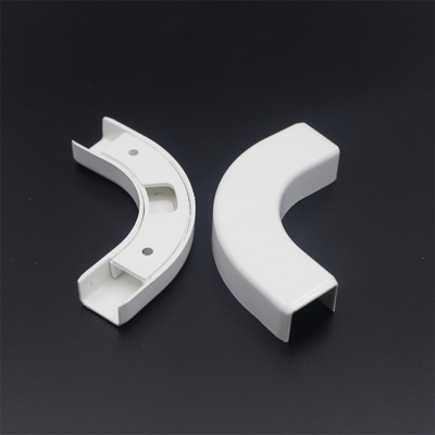 Kazakhstan Market Round White Fiber Optic Plastic Accessories for Space-Saving Wiring