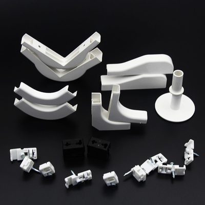 ABS Fiber Optic Plastic Accessories Cable Wiring Right Bending Angle Wall Tube Cable Clip