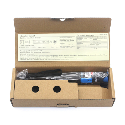 VFL Optical Red Light Laser Rotary Pen Fiber Visual Fault Locator AA * 2 Power Supply