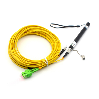 FTTH Network 650nm VFL Optical Black Laser Pen Type Fiber Optic Visual Fault Locator