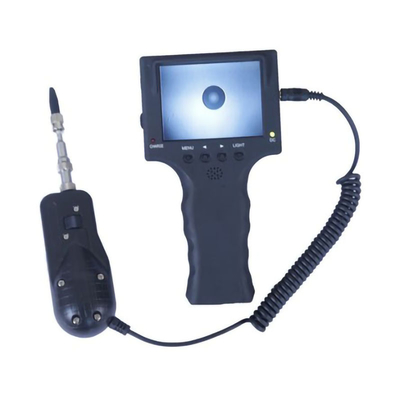 FTTH Portable Fiber Optic Inspection Microscope 3.5&quot; TFT-LCD Video 180mm x 98mm Size