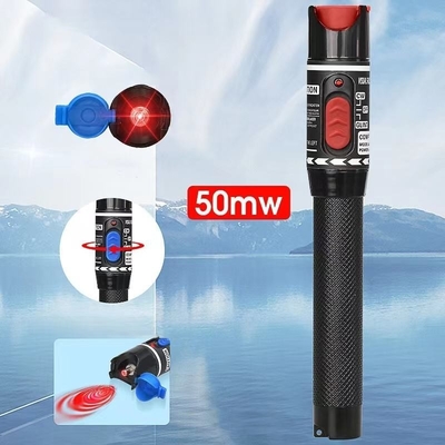 Optic Fiber Red Light Pen 10mw Visual Fault Locator 50km VFL 30 KM Time 1 year 1 Time