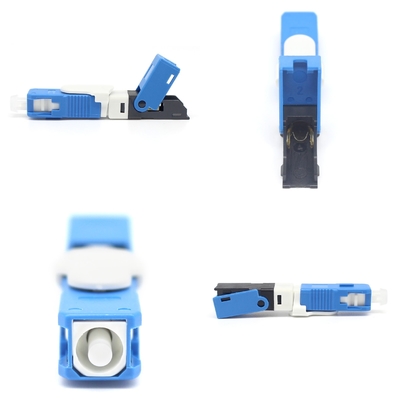 FTTH FTTxFTTB Network SC/UPC Optical Fiber Single Mode Fast Connector for Drop Cable