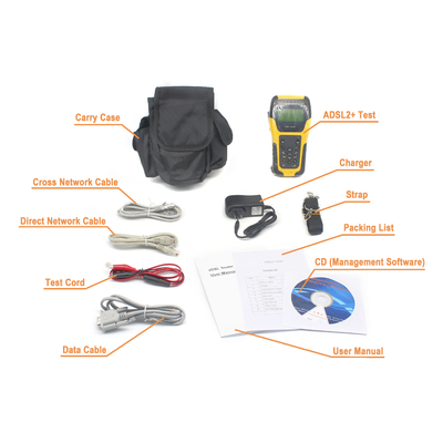 Convenient Adsl Vdsl Tester For Electronic Network Cable Installation And Maintenance