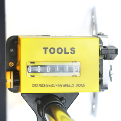 Road Distance Measuring Wheel with 318mm Wheel Diameter Effective Range up to 9999.9m