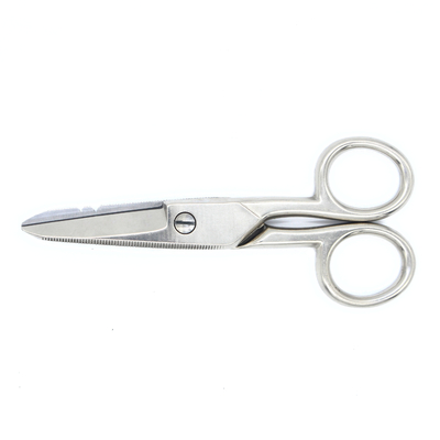 Industrial Grade Stainless Steel Electrician's Scissor Ideal for Telecom Applications