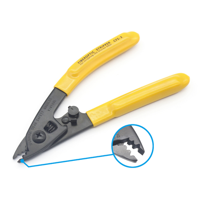 131.76mm Length Miller Single Hole Wire Cutter Fiber Optical Cable Stripper Stripping