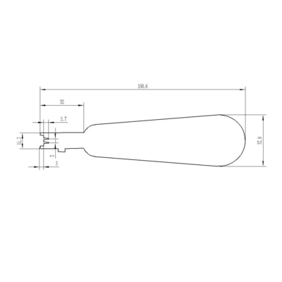 ODM Supported Multi-function 5E Nortel IBDN Module 110 Type Impact Network Punch Down Tool
