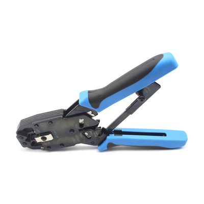 RJ-45 RJ-12 RJ-11 8P8C 6P6C 4P4C Cable Cutter With Stripper Made Of Medium Steel Material