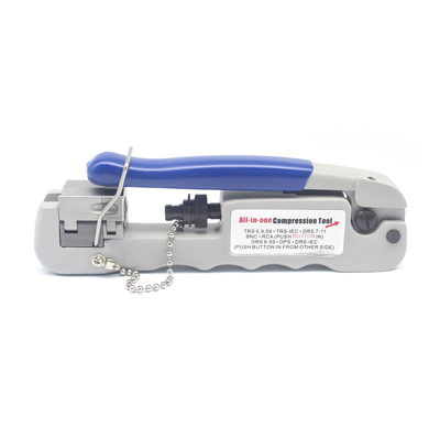 Adjustable Coaxial Crimper for FRS Series 6 59 DRS Series 59 IEC Connectors All-in-one