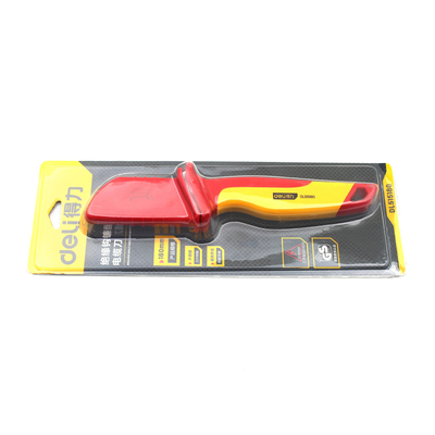 Say Goodbye to Tedious Stripping with the Red/Yellow Multi-function Electrical Knife